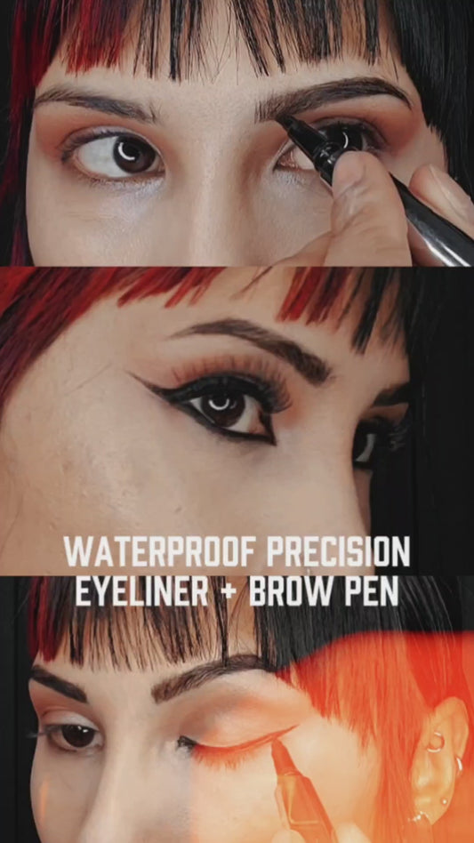 TECHNIQ Eyeliner + Brow Pen